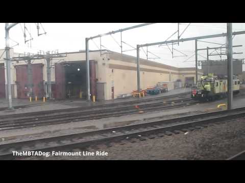 TheMBTADog: MBTA Fairmount Commuter Rail Line Ride