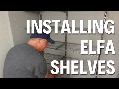 Closet Upgrade: Assembling the Elfa Shelving System