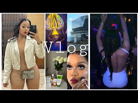 Vlog: hair & makeup appointment + skin products + club hosting…it’s been a while