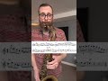 Chris Potter On Cherokee with all Chromaticism Highlighted! #sax #jazz #chrispotter