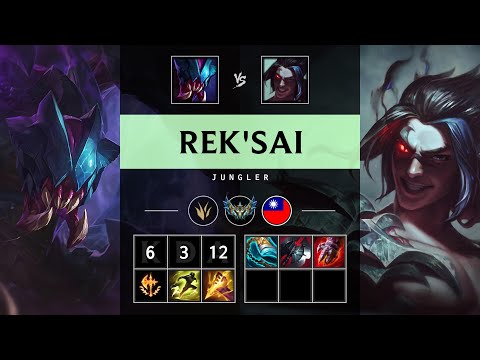 Rek'Sai Jungle vs Kayn - TW Challenger Patch 25.08
