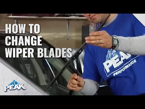 How To Change Windshield Wiper Blades | PEAK Auto
