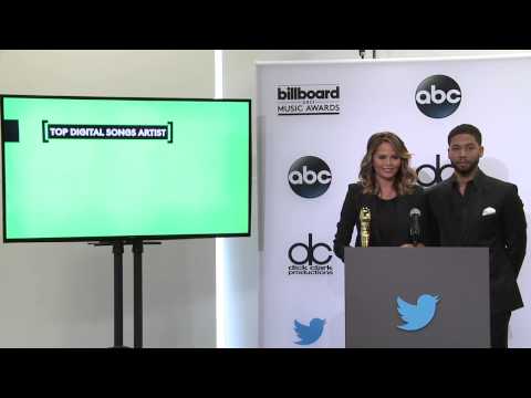 Chrissy Teigen Announces Top Digital Songs Artist Finalists - BBMA Nominations 2015