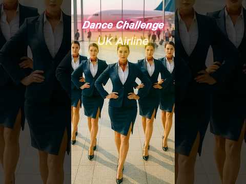 Blurred lines dance UK airline #dance #dancechallenge #blurred