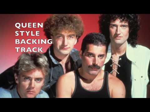 QUEEN - BRIAN MAY STYLE - BACKING TRACK   HIGH QUALITY