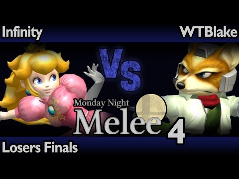 MNM4 Melee - Infinity (Peach) vs WTBlake (Fox) - Losers Finals
