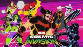 Marvel Cosmic Invasion (4 Players) Co-Op Gameplay Walkthrough & Ending [4K 60FPS]