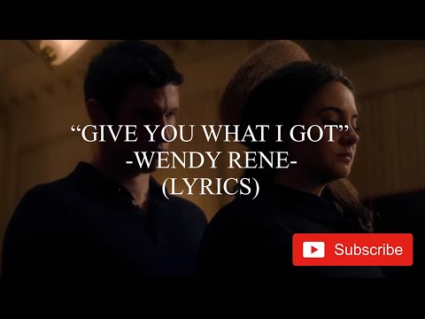 Give You What I Got - Wendy Rene (Lyrics) - The Last Letter From Your Lover