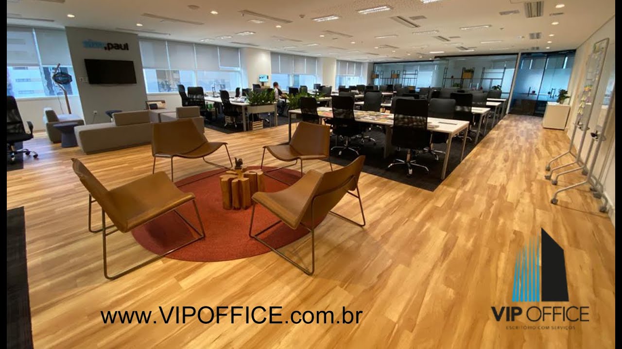 Conheça VIP OFFICE Coworking  VILA OLIMPIA - TOUR VIRTUAL - COWORKING