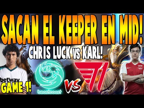 BEASTCOAST vs T1 [GAME 1] BO3 - Sacan el KEEPER en MID! "ELIMINACIÓN - ESL ONE FALL 2021 DOTA 2