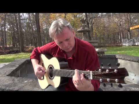 Kostal Guitars - with Tony McManus at Luthier's Showcase 2013