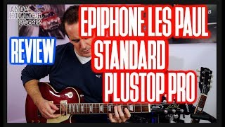 Video thumbnail for Epiphone Les Paul Standard Plustop Pro Review Demo by Andy Hillier Guitar Channel