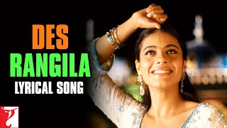 Lyrical: Des Rangila Song with Lyrics | Fanaa | Aamir Khan