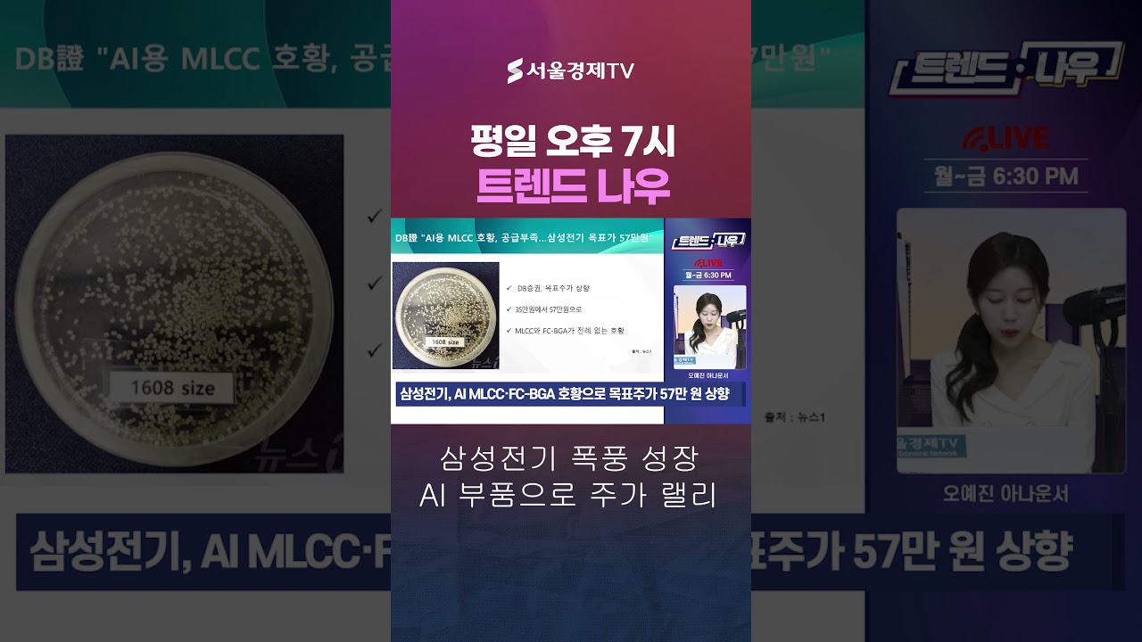 AI 슈퍼 사이클! 삼성전기 주가 62% 폭등 예고