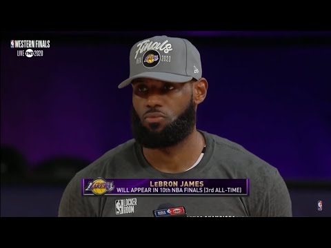 Los Angeles Lakers Trophy Presentation | 2020 Western Conference Finals