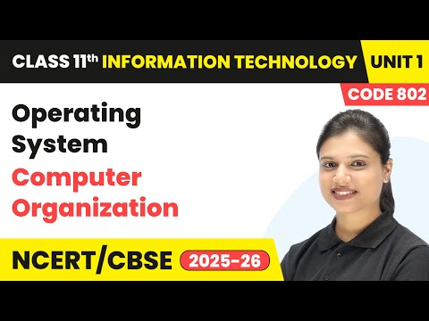 Class 11 Information Technology Book Overview Course Code 802