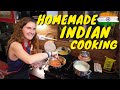 Cooking INDIAN Food with Locals in Delhi | Cultural Experience in Indian Home