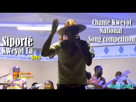 Siporté Kwéyòl La - Kcey (Live Performance) October 2025