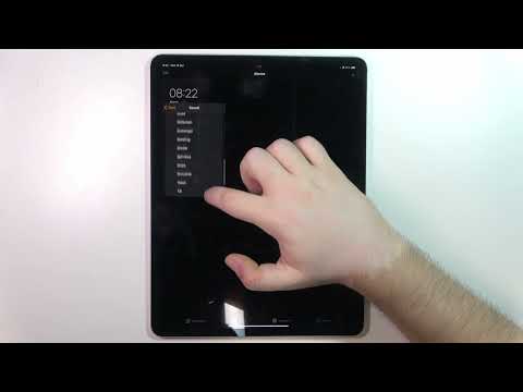 Apple iPad Air 13 inch 2024 Wi-Fi - How to Change Alarm Ringtone? Customize Your Wake-Up Sound