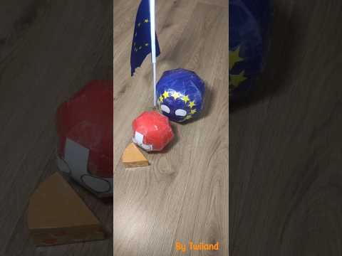 Want Join? with paper countryballs #countryballs #papercraft #eu