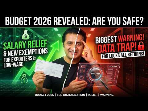 Budget 2026 is here! | Big Changes for Taxpayers | Relief & Exemptions | New Taxes? | Imran Munir