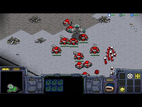 StarCraft: Cartooned (Carbot Remastered) Campaign Terran Mission 8 - The Big Push