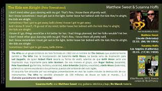 The Kids Are Alright (Pete Townshend) - Matthew Sweet &amp; Susanna Hoffs