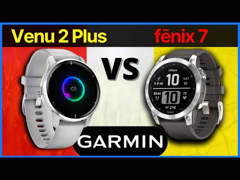 Garmin FENIX 7 vs Garmin VENU 2 PLUS Comparison (Best Rugged Fitness Trackers)