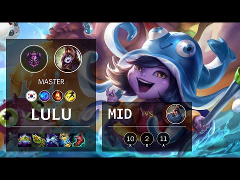 Lulu Mid vs Yasuo - KR Master Patch 11.23