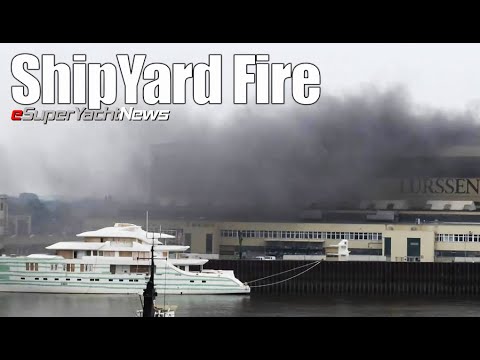 Blaze at Lurssen SuperYacht Shipyard | SY News Ep227