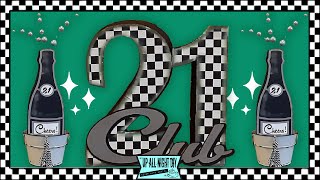 *21* Cheers for Birthday Decor made from Packing Foam / Giftota / Trash to Treasure!