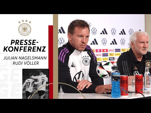 LIVE 🔴 Pressekonferenz der Nationalmannschaft mit Julian Nagelsmann und Rudi Völler