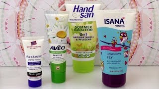 Handcreme test - Handcreme Favoriten im Vergleich - meine Handcreme sammlung
