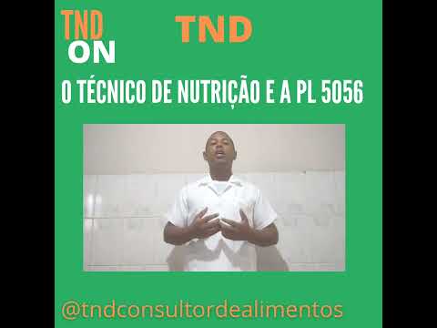 o TÉCNICO de Nutrição e a Pl 5056