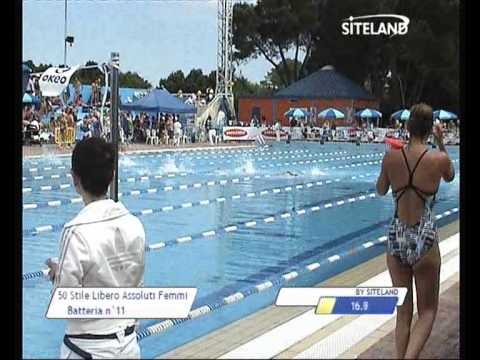 Serie 9 dei 50 Stile Libero  Assoluti Femmine Master - 13 Memorial Andrea Bettiol