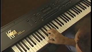 Video thumbnail for Part 2 - Ensoniq KT-88 / KT-76 / E-Prime instructional VHS video [EVS-6] by D R