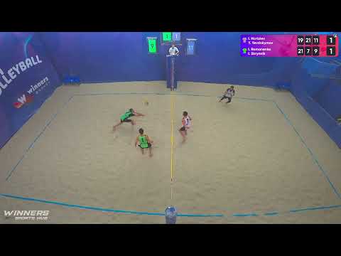 14:35 I. Horiaiev / Y. Yevdokymov - I. Romanenko / I. Skrynnik 12.10.2022 | Winners Beach Volleyball