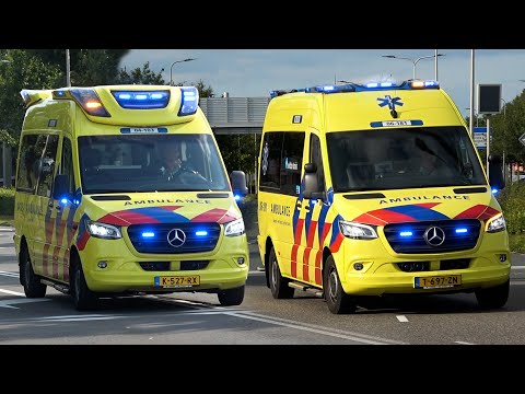 [Martinhoorn & E-Horn] A1, Veel verschillende Ambulances in Zwolle