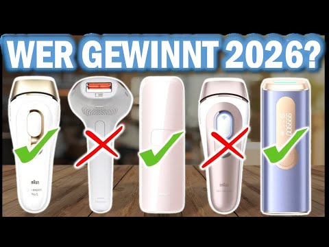 TOP 5 IPL-Lasergeräte für Haarentfernung 2026! 🔥 | Die Besten Epiliergeräte