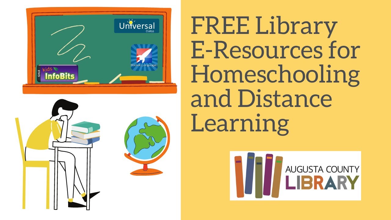 Free Library E-Resources for Homeschooling and Distance Learning