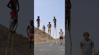 Stick Boys of Ethiopia 🇪🇹 #africa #ethiopia #travel