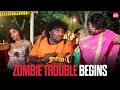 The Funniest Zombie Attack Ever Zombie Tamil Movie Scene Yogi Babu Yashika Aannand Sun NXT