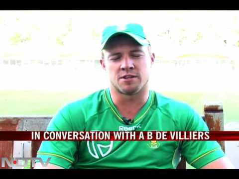 In conversation with de Villiers
