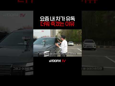 한여름 찜통일때 아이스크림을 차 안에 두면!!