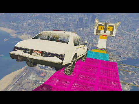 400,000% IMPOSSIBLE MEGA RAMP! ASMR SPECIAL! - GTA V ONLINE