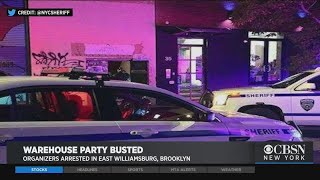 Organizers Arrested After Police Bust Halloween Warehouse Party In Brooklyn