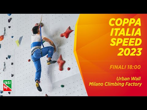 Coppa Italia Speed 2023 - 3° prova - Urban Wall - Milano - FINALI