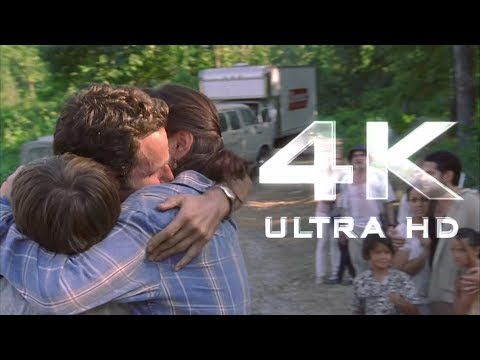 The Walking Dead | Rick re-unites With His Family | Logoless 4k