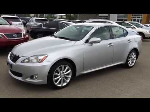 Pre Owned Silver on Light Grey 2010 Lexus IS 250 AWD - Leather with Moonroof Review - Morinville, AB