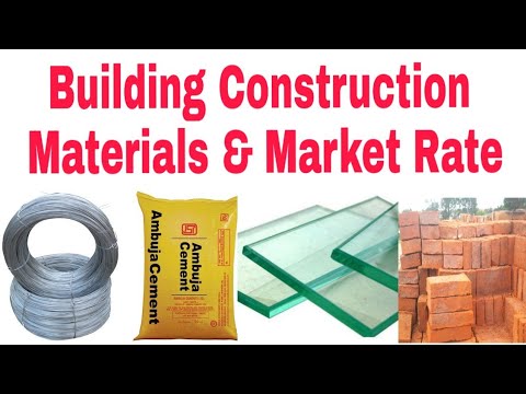 Building construction materials